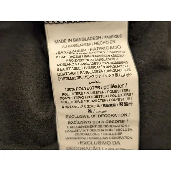 New Orleans Saints Full Zip Hoodie Sweatshirt Men's 4XL Fanatics Black NWT - Picture 11 of 11